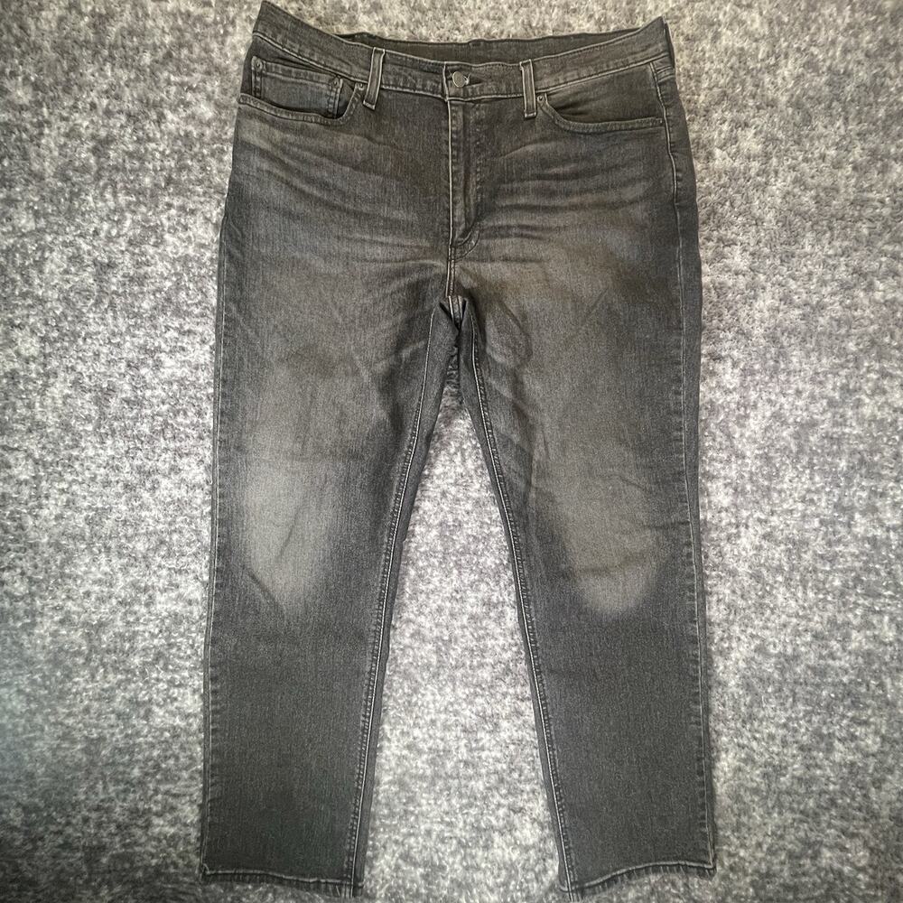 Levi’s 541 Athletic Fit Jeans Men's 38x30 Black Dark Wash Straight Leg Denim